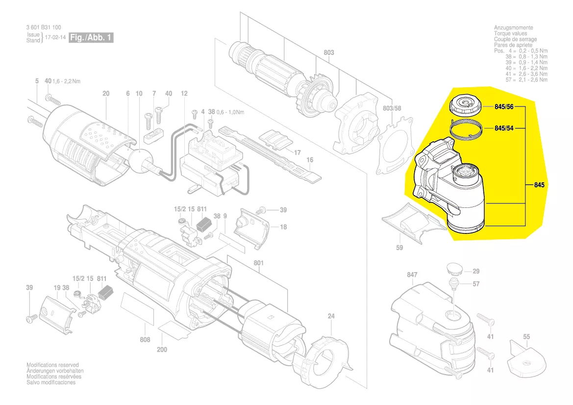Renvoi d\'angle réf. 2 605 806 851 Bosch